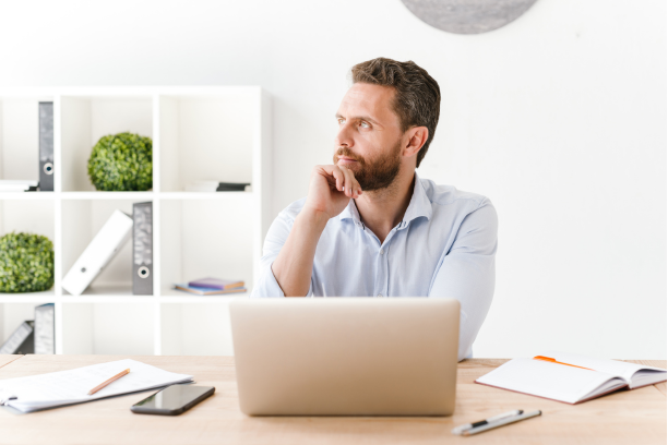 Man comparing the difference between therapist, psychologist, psychiatrist, or life coach