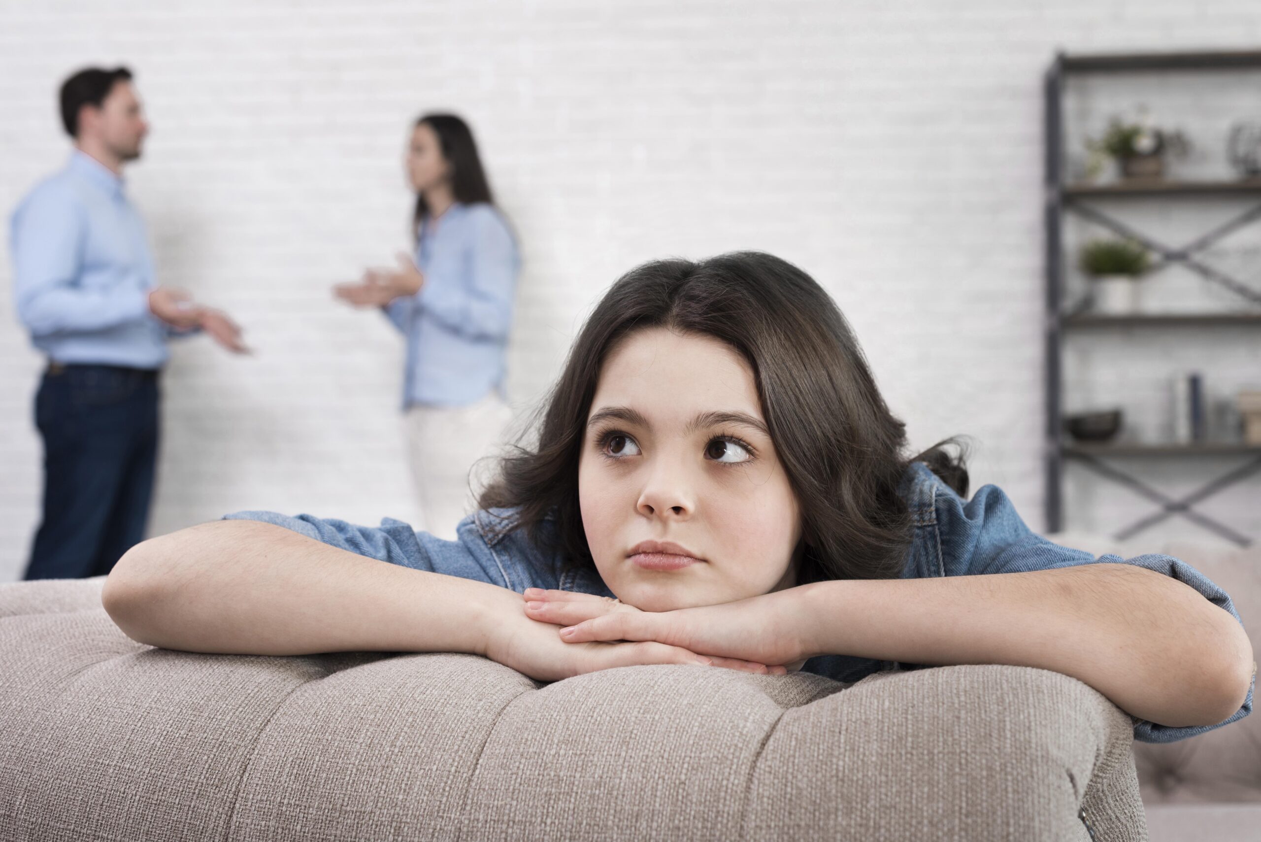 child dealing with immature parents